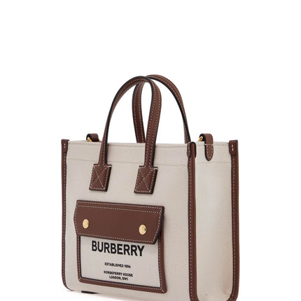 Burberry freya mini tote bag