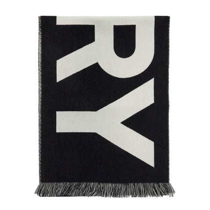 Burberry wool logoed scarf