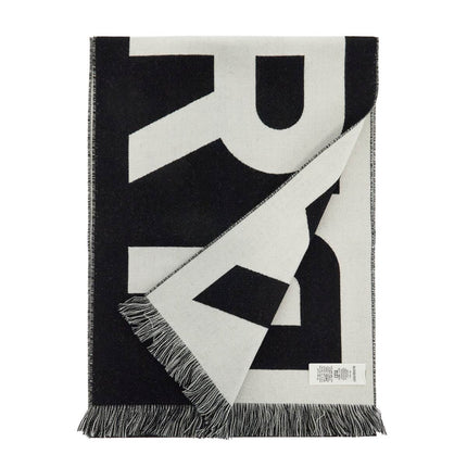 Burberry wool logoed scarf