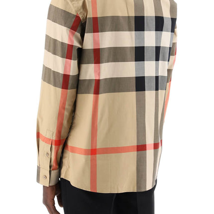 Burberry long sleeve summerton shirt