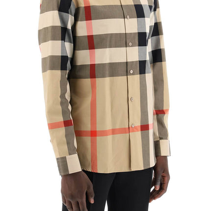 Burberry long sleeve summerton shirt