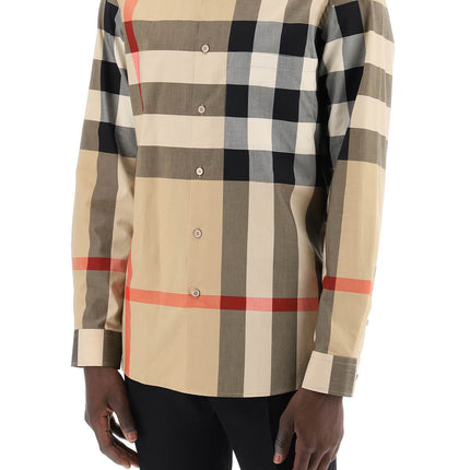 Burberry long sleeve summerton shirt