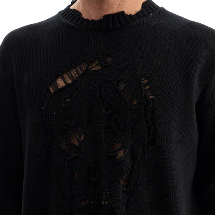 Alexander Mcqueen 'distressed skull print pul