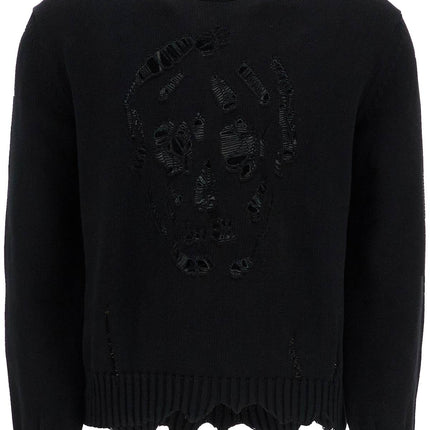 Alexander Mcqueen 'distressed skull print pul