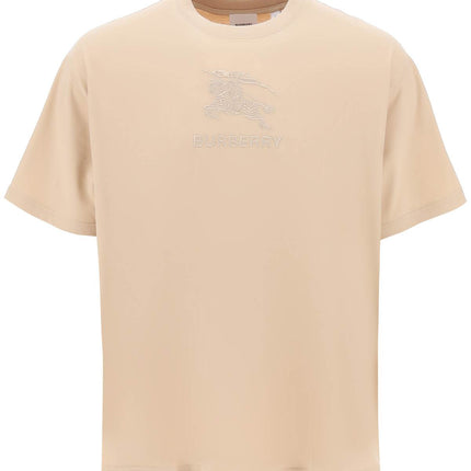 Burberry tempah t-shirt with embroidered ekd