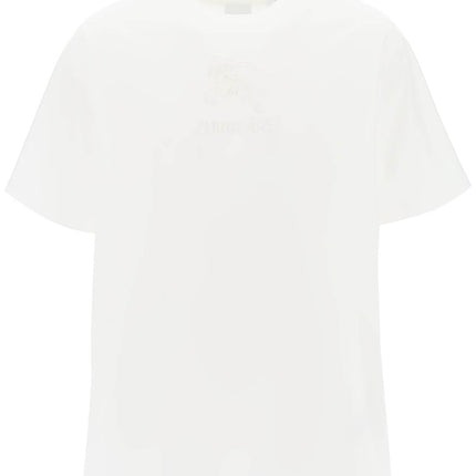 Burberry tempah t-shirt with embroidered ekd