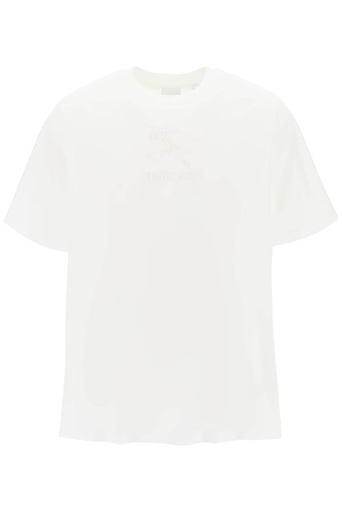 Burberry tempah t-shirt with embroidered ekd