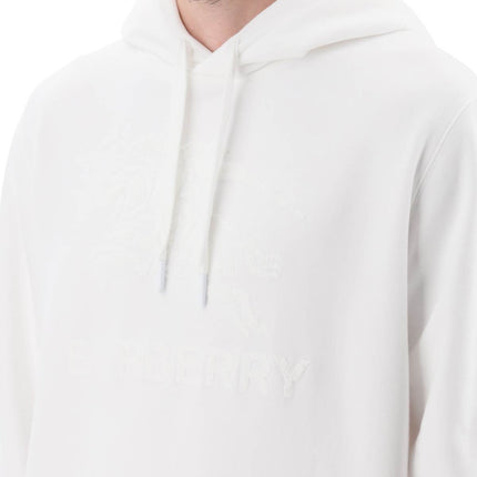 Burberry 'raynerbridge' hoodie with ekd logo in terry cloth