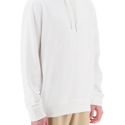 Burberry 'raynerbridge' hoodie with ekd logo in terry cloth