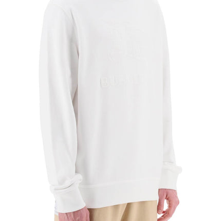 Burberry 'rayner' crew-neck sweatshirt with equestrian knight