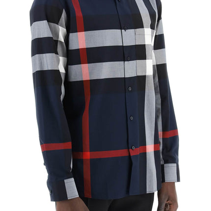 Burberry long sleeve summerton shirt