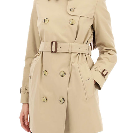 Burberry short kensington heritage trench coat