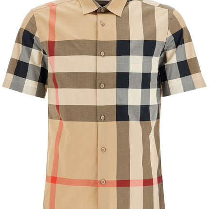 Burberry short sleeve summerton shirt