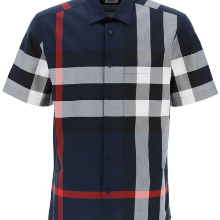 Burberry short sleeve summerton shirt