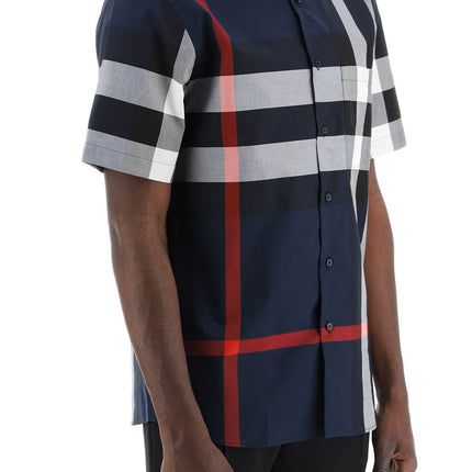 Burberry short sleeve summerton shirt