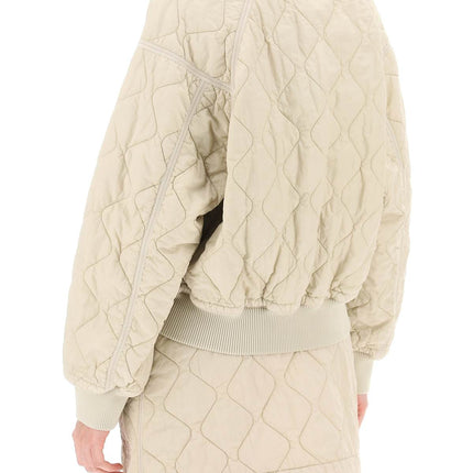 Burberry quilted bomber jacket