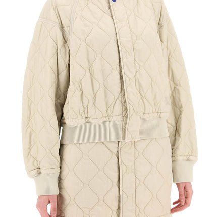 Burberry quilted bomber jacket