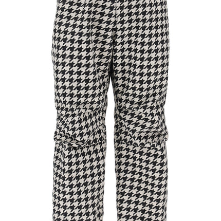 Burberry workwear pants in houndstooth