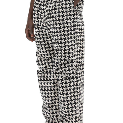 Burberry workwear pants in houndstooth