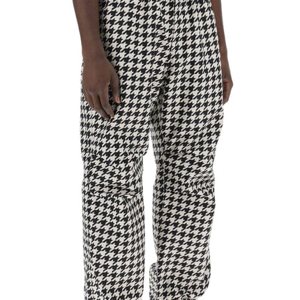 Burberry workwear pants in houndstooth