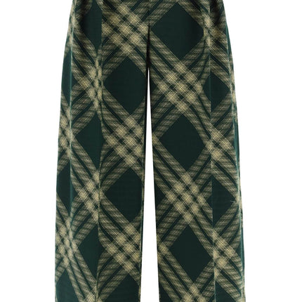 Burberry check palazzo pants