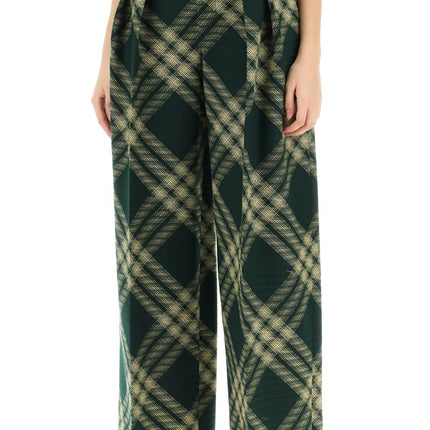 Burberry check palazzo pants