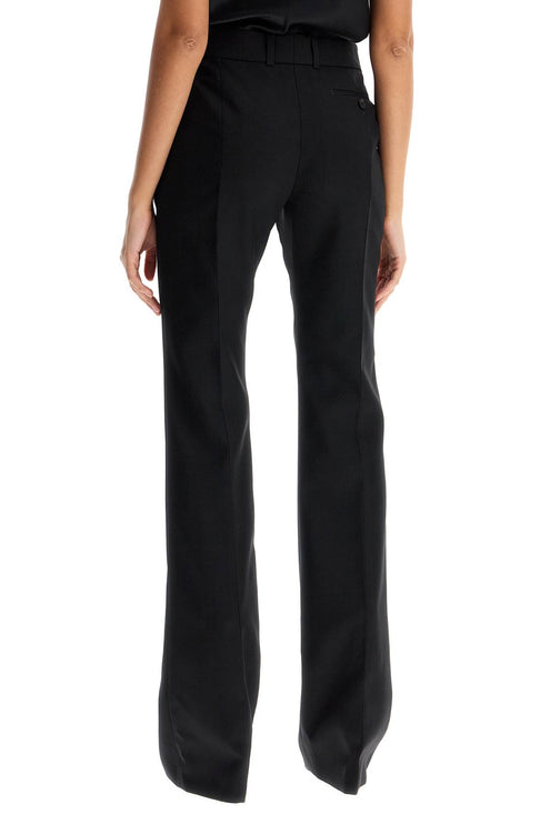 Alexander Mcqueen bootcut gabardine trousers