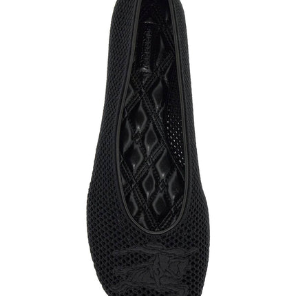 Burberry mesh fabric ballet flats for women