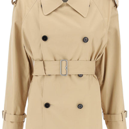 Burberry double-breasted midi trench coat