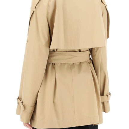 Burberry double-breasted midi trench coat