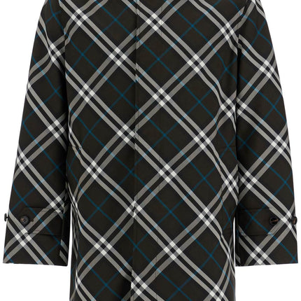 Burberry ered\n\n'checkered nylon car coat