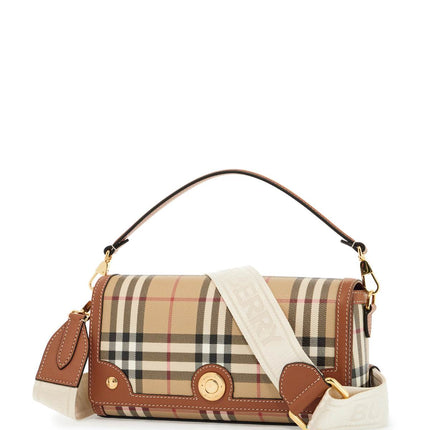 Burberry 'shoulder bag with check pattern notes