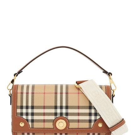 Burberry 'shoulder bag with check pattern notes