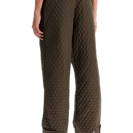 Burberry quilted nylon pants for