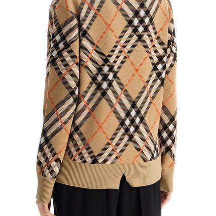 Burberry ered wool pullover sweater