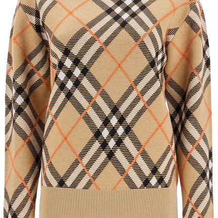 Burberry ered wool pullover sweater