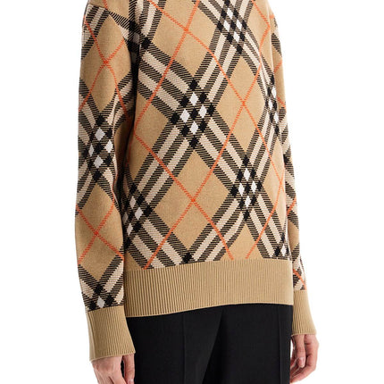 Burberry ered wool pullover sweater