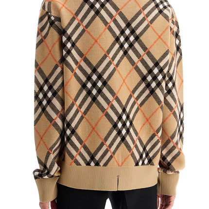 Burberry ered wool and mohair pullover sweater