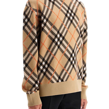 Burberry ered wool and mohair pullover sweater