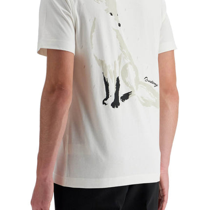 Burberry flocked pattern t-shirt