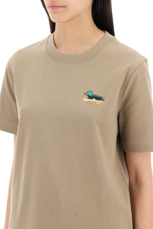 Burberry t-shirt with duck detail