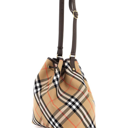 Burberry ered bucket bag