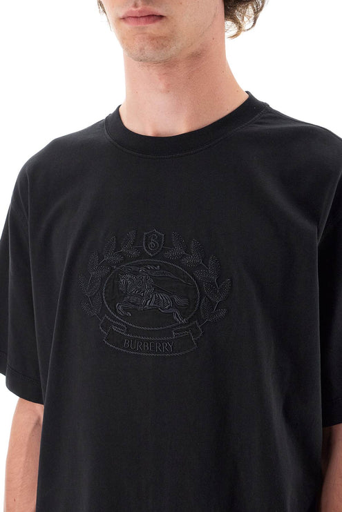 Burberry "ekd emblem t-shirt