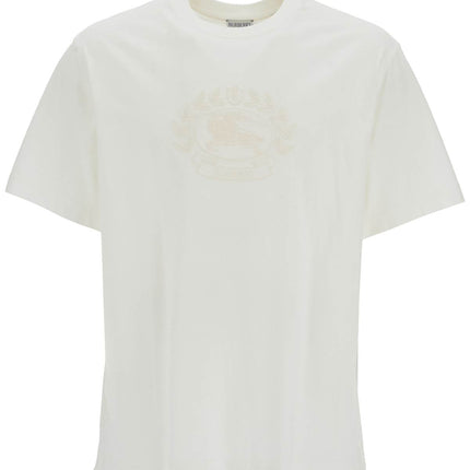 Burberry "ekd embroidered t-shirt