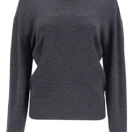 Burberry high-neck wool pullover sweater