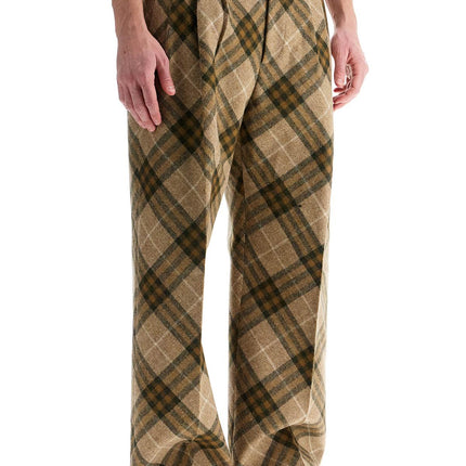 Burberry ered wool tailored trousers