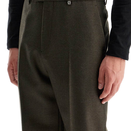 Burberry wool twill trousers in eight