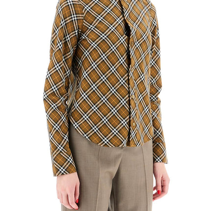 Burberry ered shirt with button-down collar