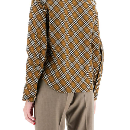 Burberry ered shirt with button-down collar