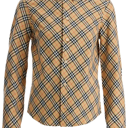 Burberry ered shirt with button-down